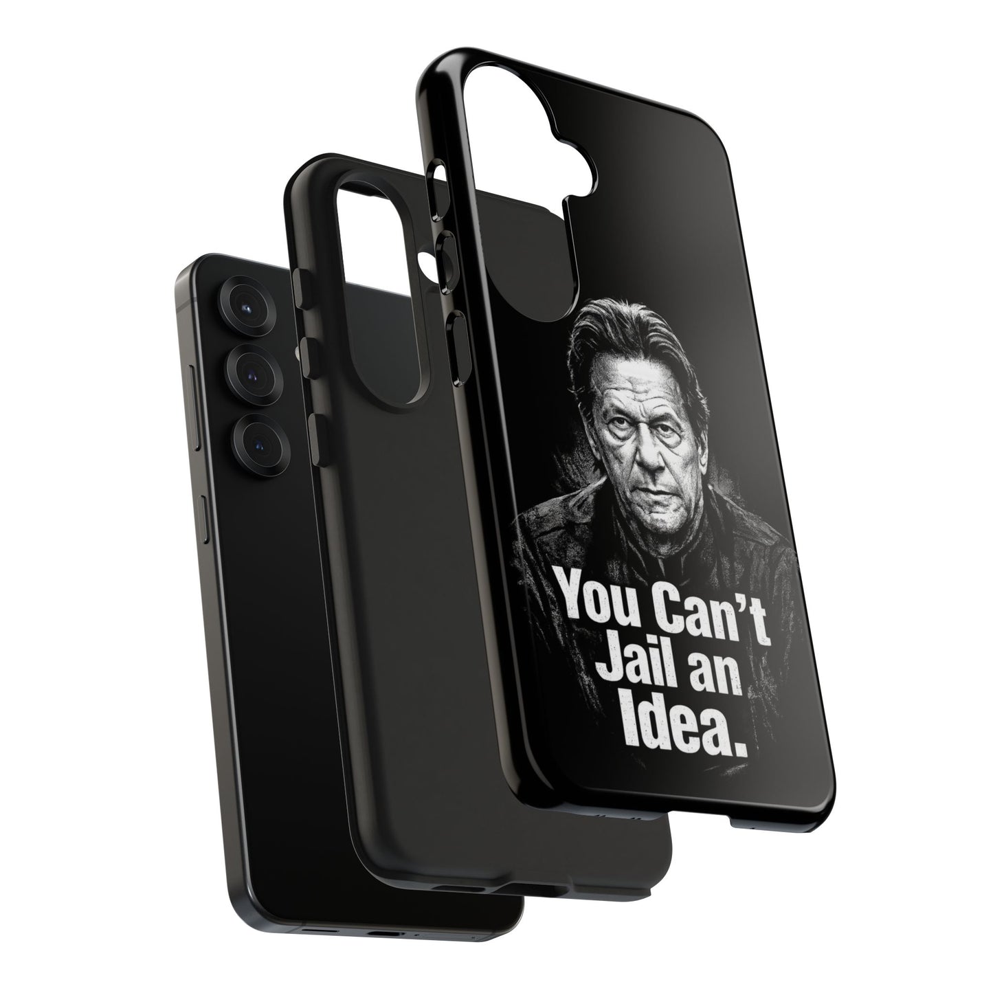 Tough Phone Case — "You Can't Jail an Idea" iMRAN KHAN