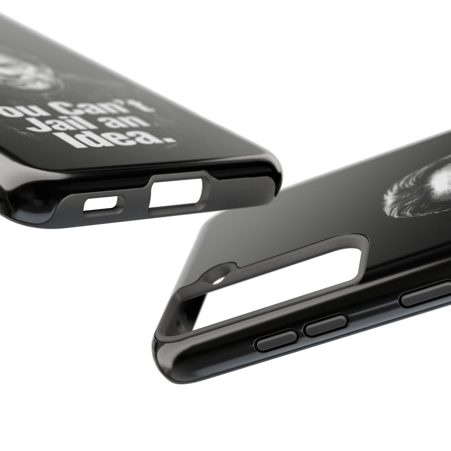Tough Phone Case — "You Can't Jail an Idea" iMRAN KHAN