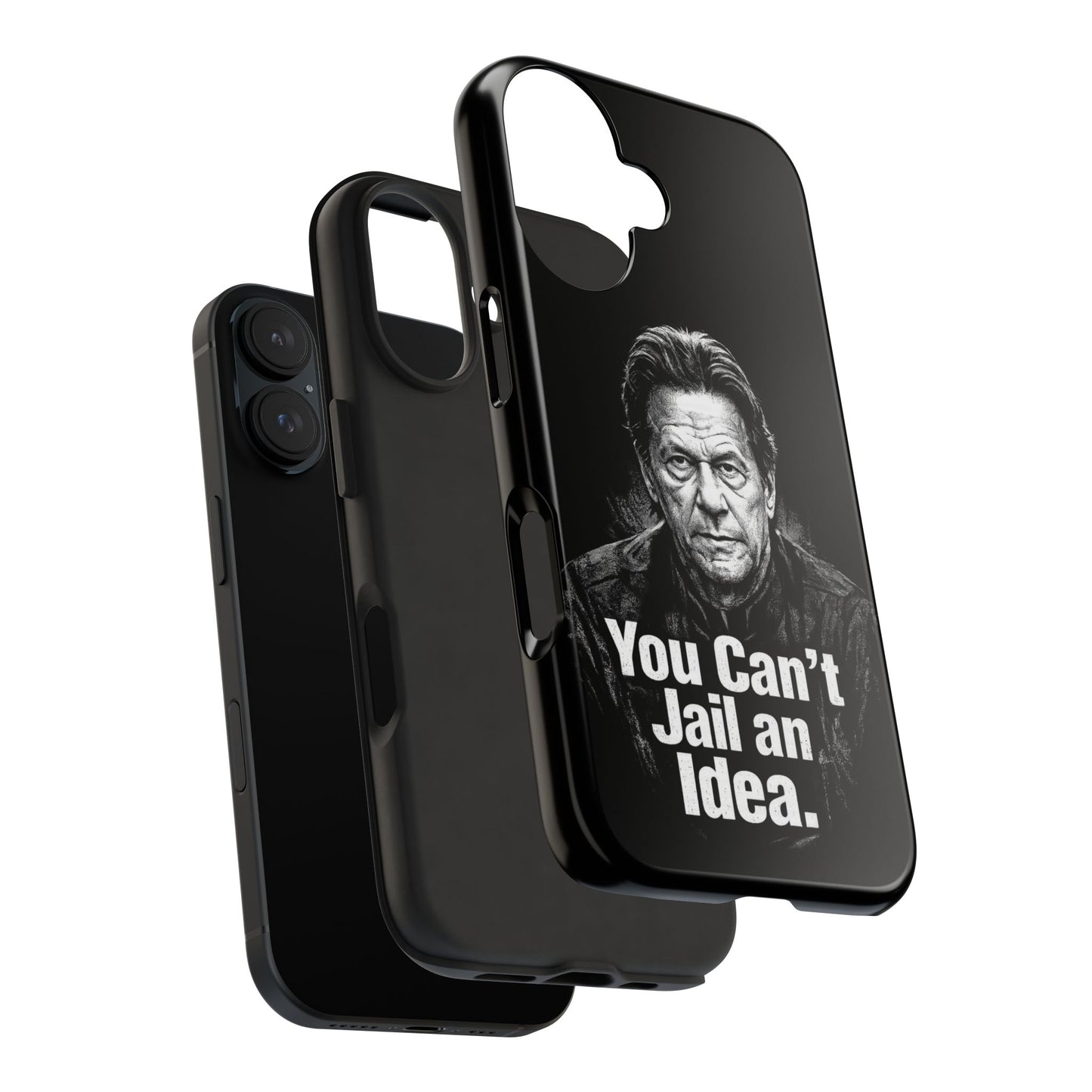 Tough Phone Case — "You Can't Jail an Idea" iMRAN KHAN