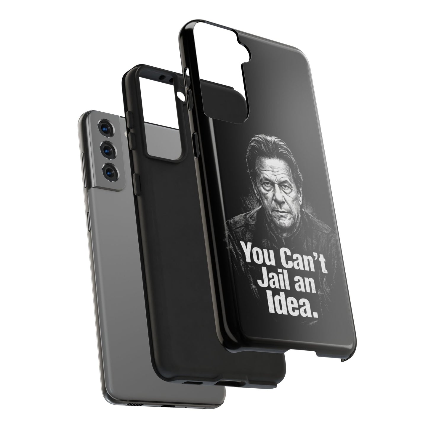 Tough Phone Case — "You Can't Jail an Idea" iMRAN KHAN