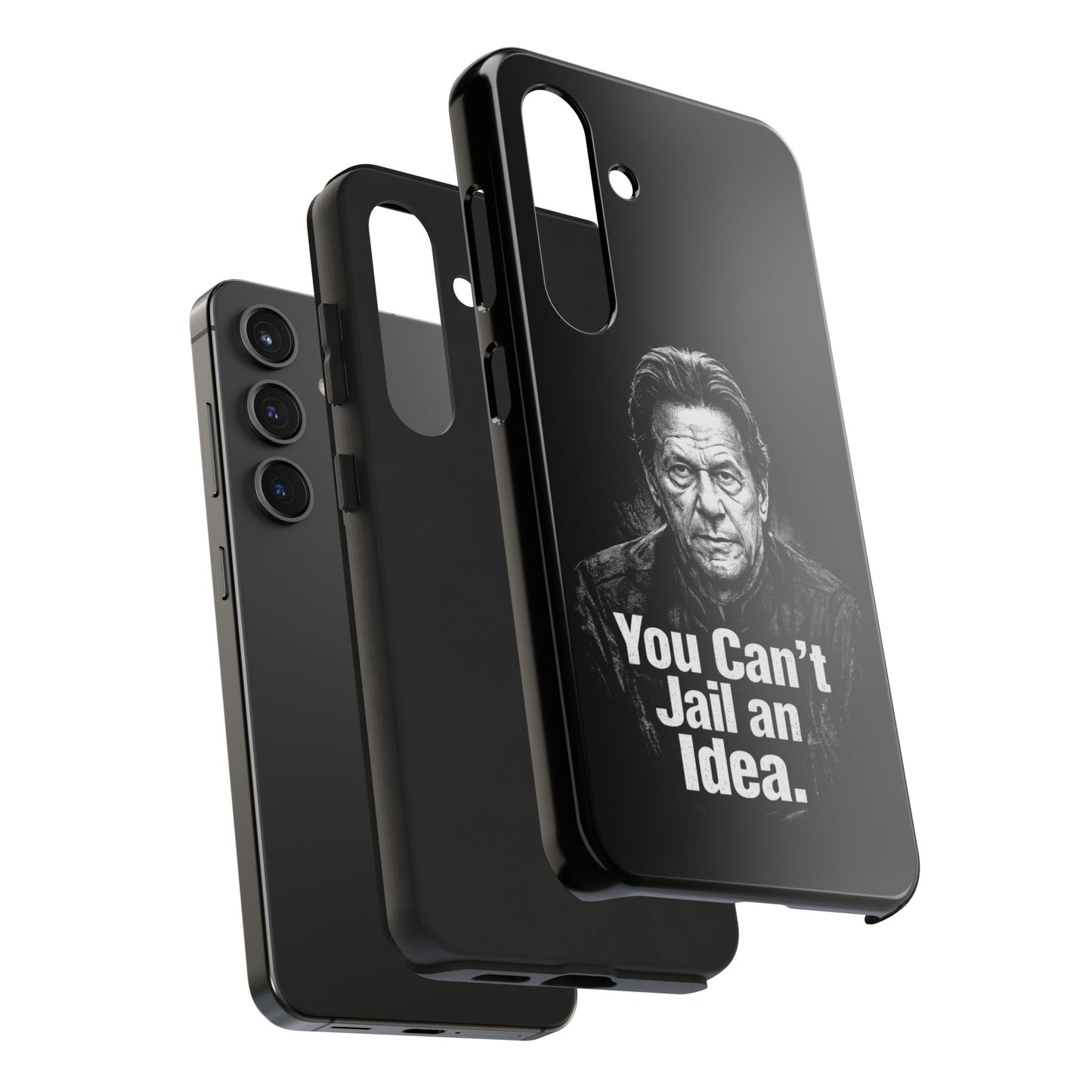 Tough Phone Case — "You Can't Jail an Idea" iMRAN KHAN