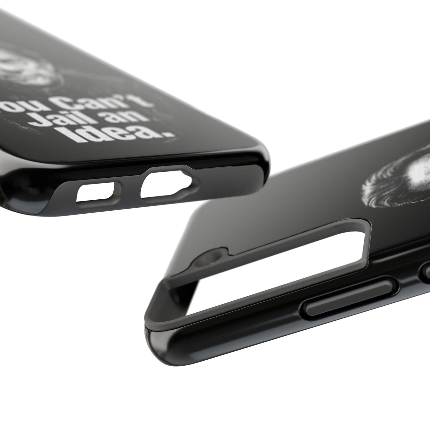 Tough Phone Case — "You Can't Jail an Idea" iMRAN KHAN