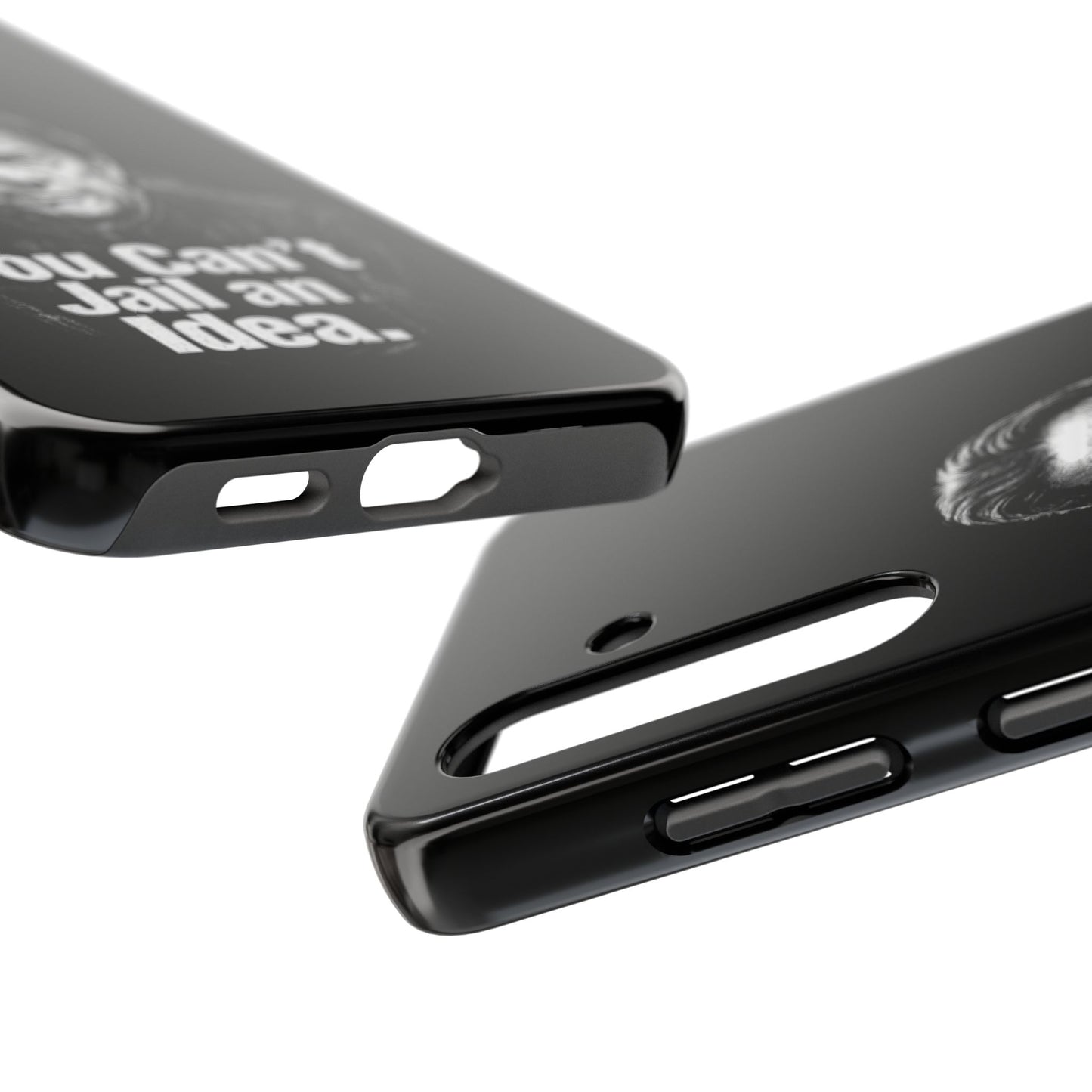 Tough Phone Case — "You Can't Jail an Idea" iMRAN KHAN