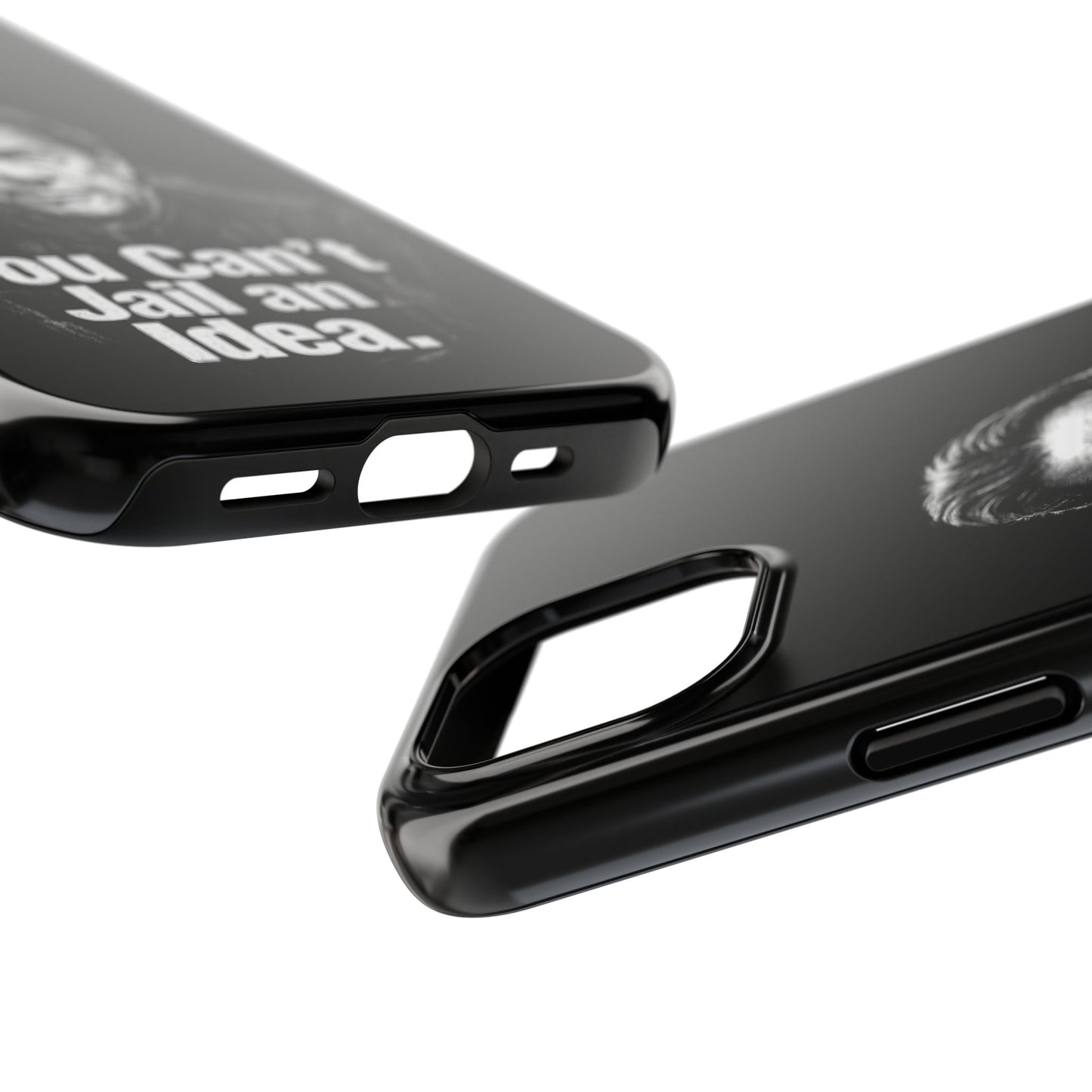 Tough Phone Case — "You Can't Jail an Idea" iMRAN KHAN