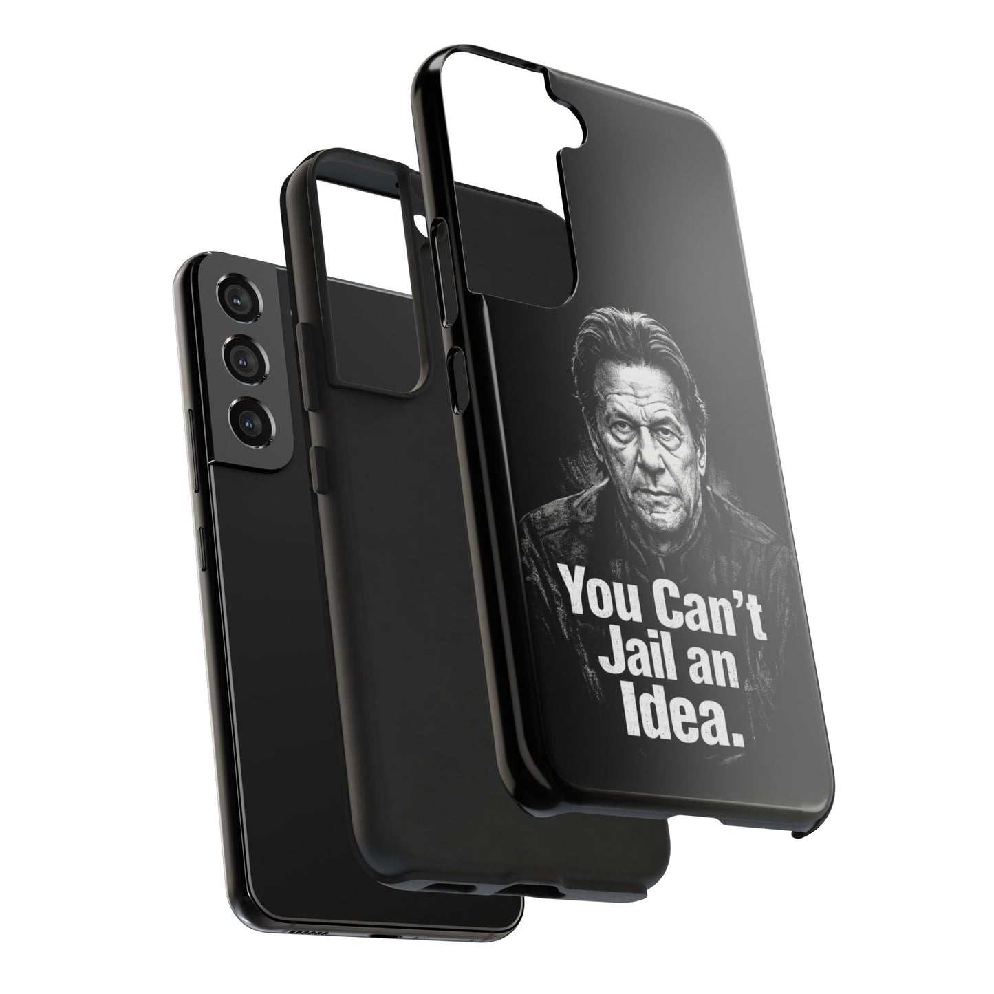 Tough Phone Case — "You Can't Jail an Idea" iMRAN KHAN
