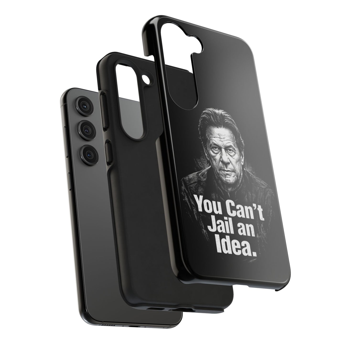Tough Phone Case — "You Can't Jail an Idea" iMRAN KHAN